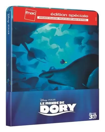 Blu-ray Steelbook - Le Monde de Dory - Steelbook Edition spéciale Fnac