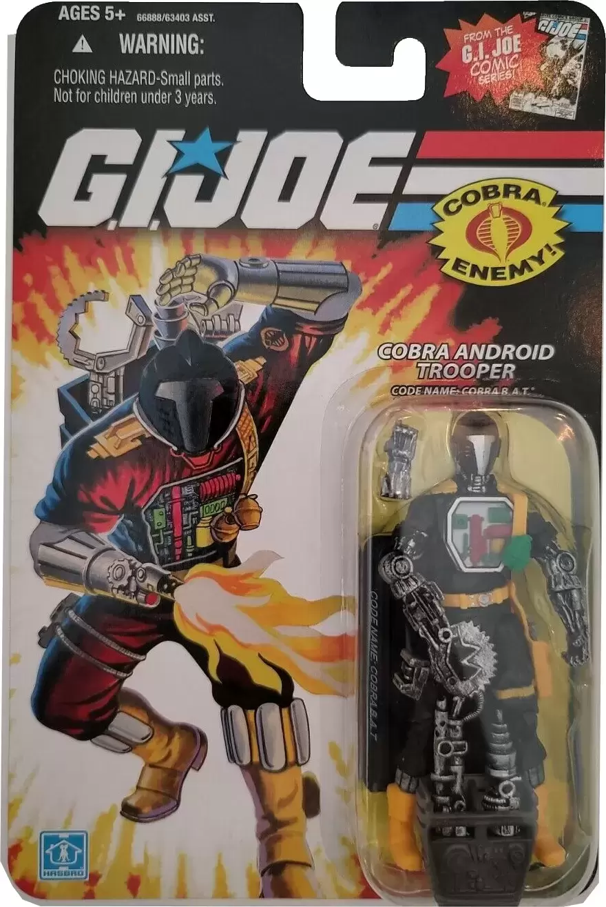 G.I. Joe - 25th Anniversary - Cobra Android Trooper : Cobra B.A.T.