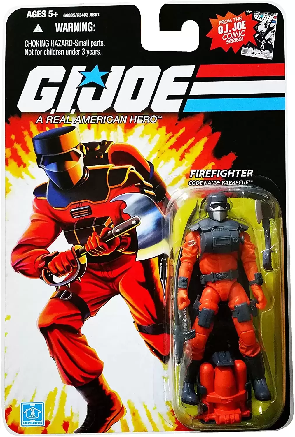 G.I. Joe - 25th Anniversary - Firefighter : Barbecue