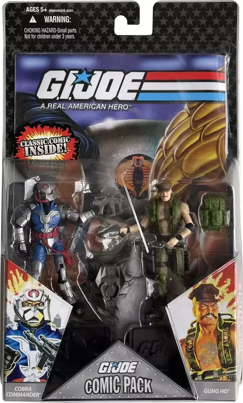 G.I. Joe - 25th Anniversary - Cobra Commander vs Gung Ho