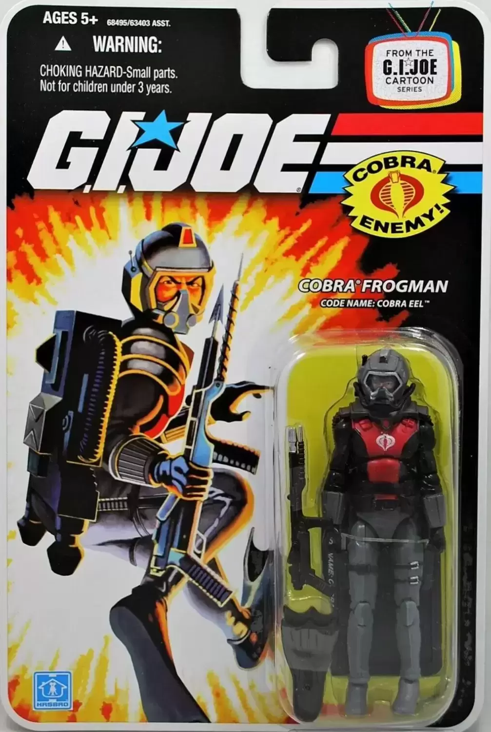 G.I. Joe - 25th Anniversary - Cobra Frogman : Cobra EEL