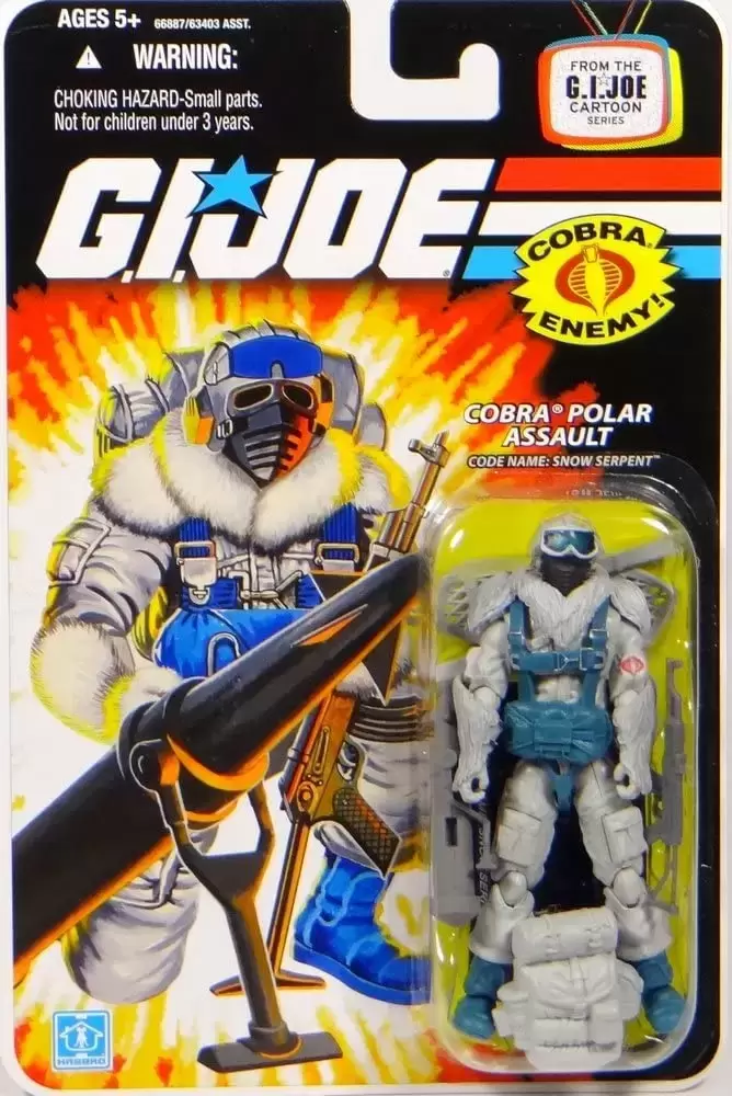 G.I. Joe - 25th Anniversary - Cobra Polar Assault : Snow Serpent