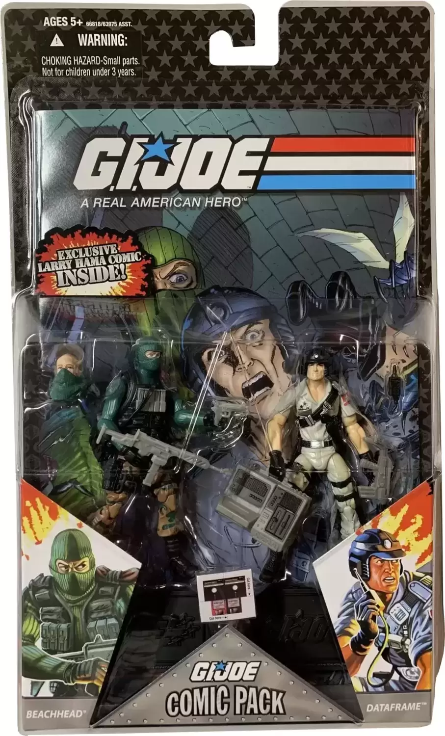 G.I. Joe - 25th Anniversary - Comic Pack : Beachhead & Dataframe