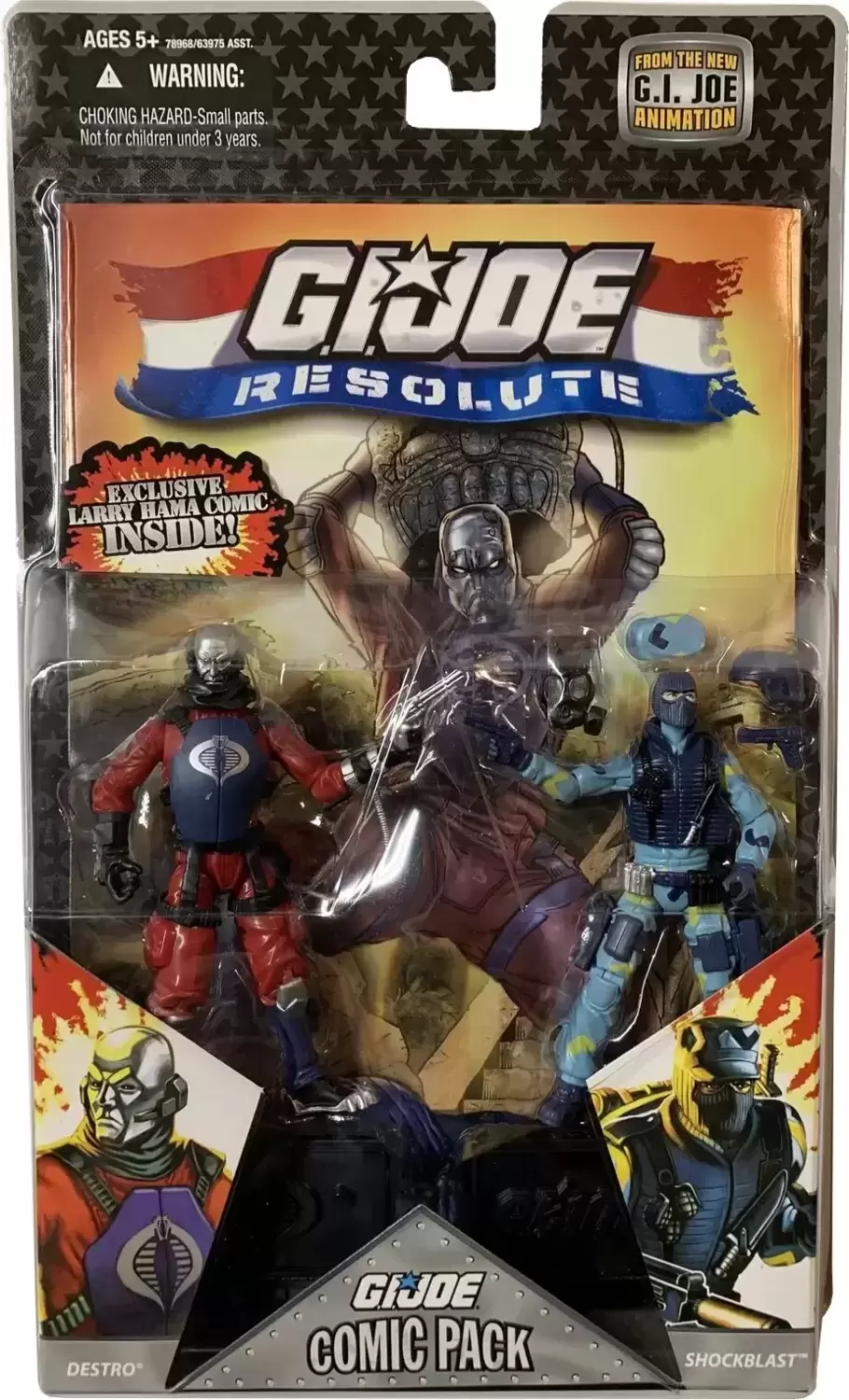 G.I. Joe - 25th Anniversary - Destro vs Shockblast