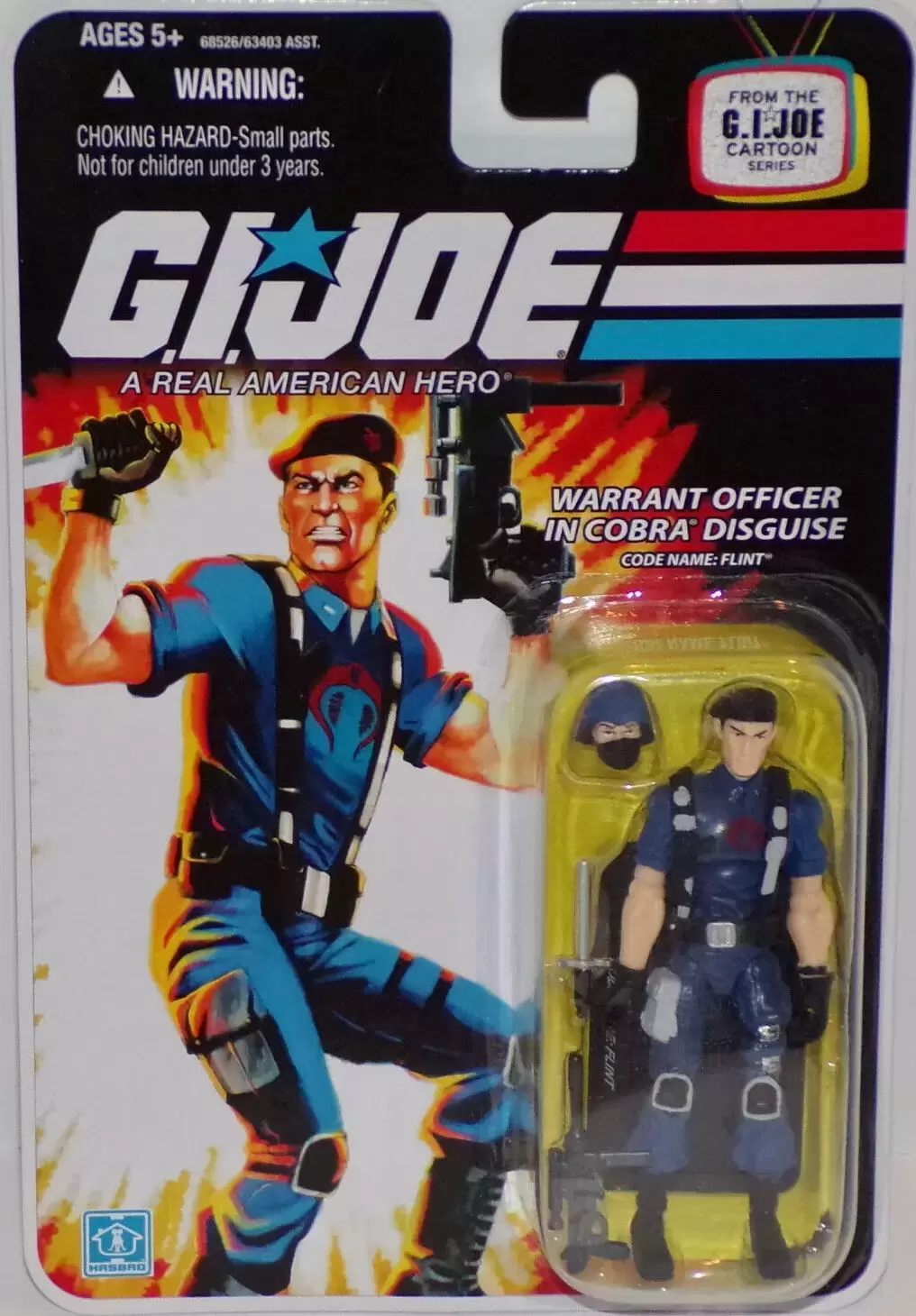 G.I. Joe - 25th Anniversary - Warrant Officer in Cobra Disguise : Flint