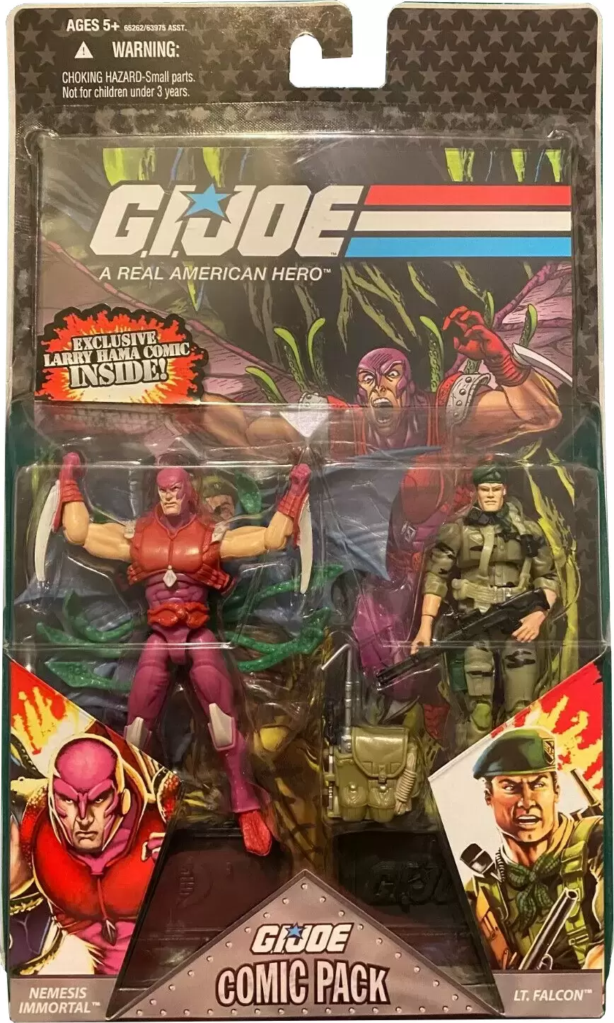 G.I. Joe - 25th Anniversary - Comic Pack : Nemesis Immortal vs Lt. Falcon