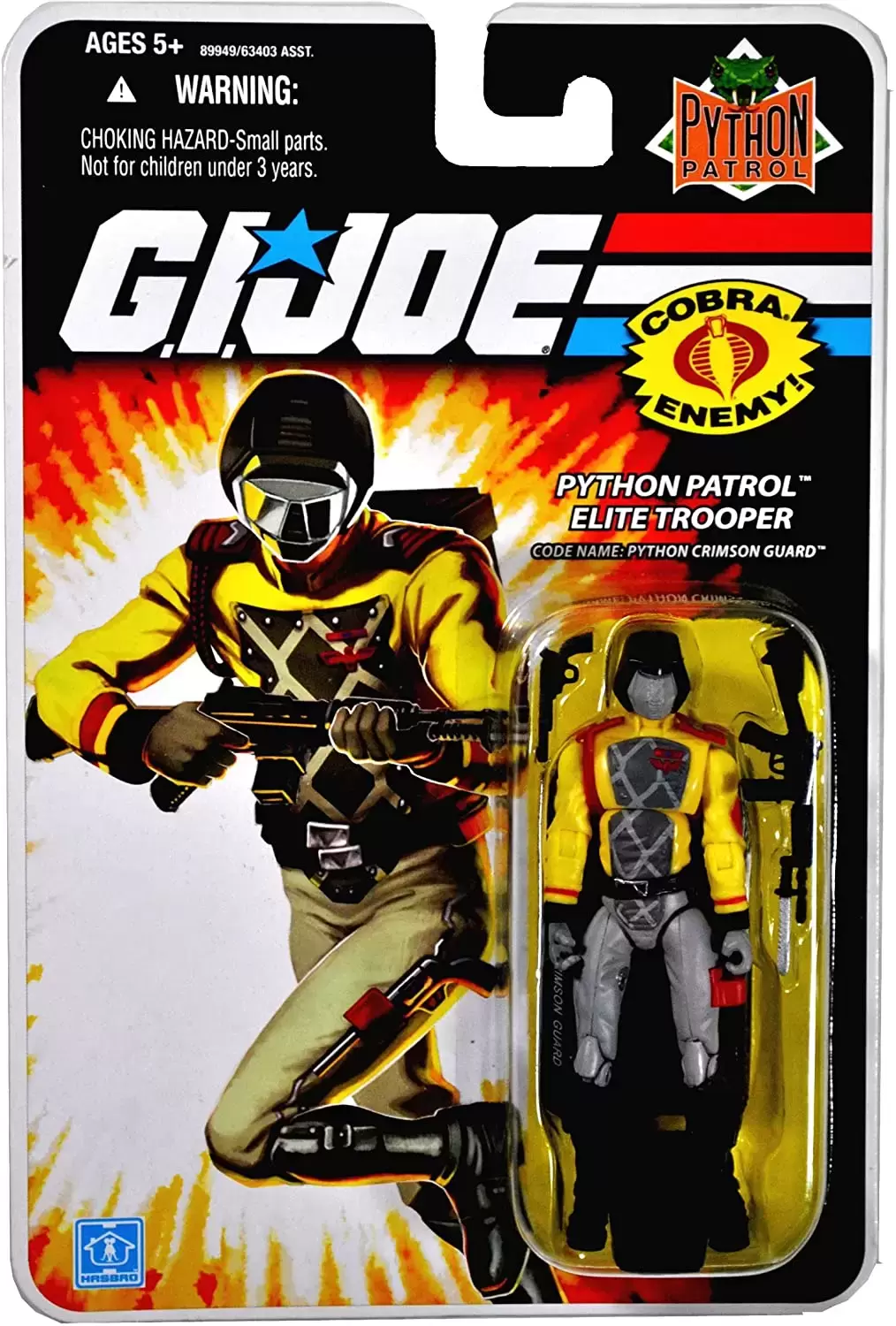 G.I. Joe - 25th Anniversary - Python Patrol Elite Trooper : Python Crimson Guard