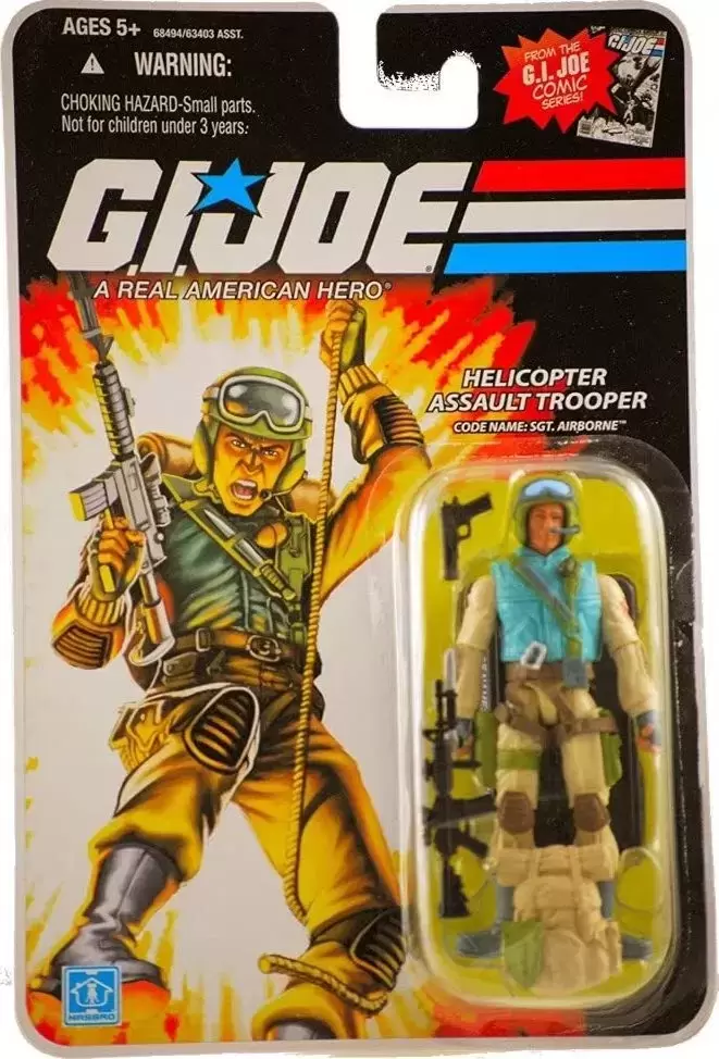 G.I. Joe - 25th Anniversary - Helicpoter Assault Trooper : Sgt. Airborne