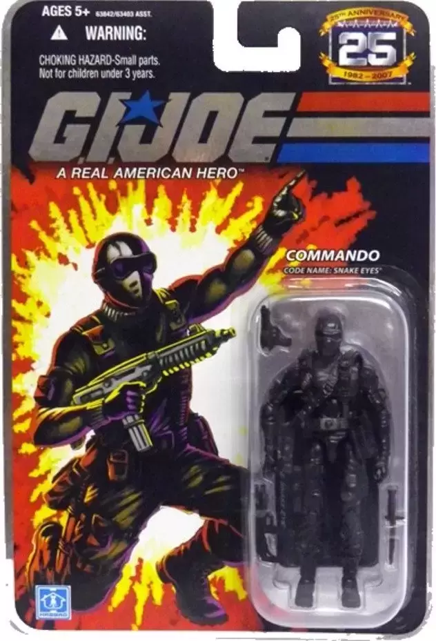 G.I. Joe - 25th Anniversary - Commando : Snake Eyes