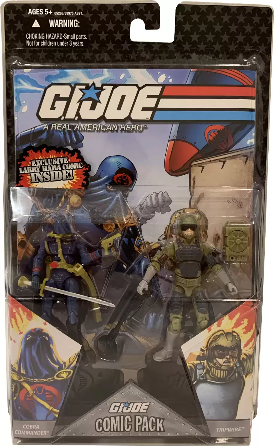 G.I. Joe - 25th Anniversary - Comic Pack : Cobra Commander & Tripwire