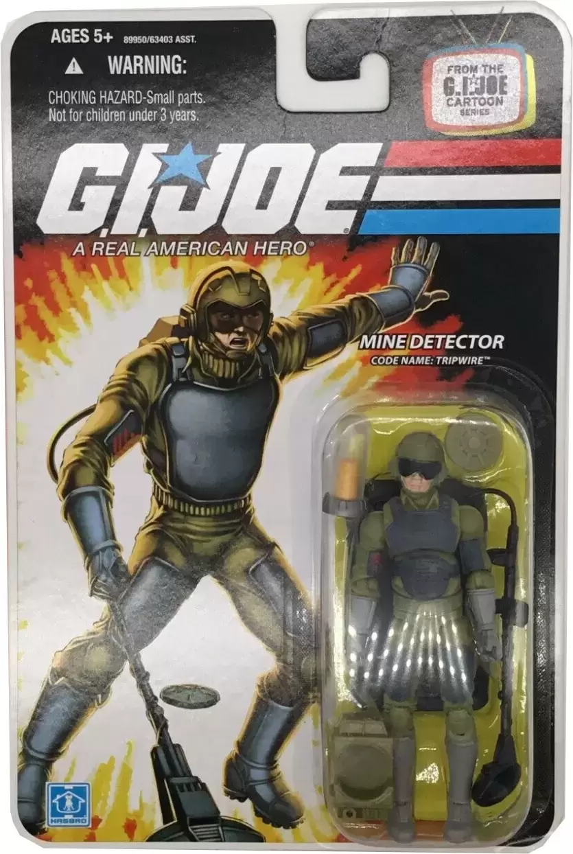 G.I. Joe - 25th Anniversary - Mine Detector : Tripwire