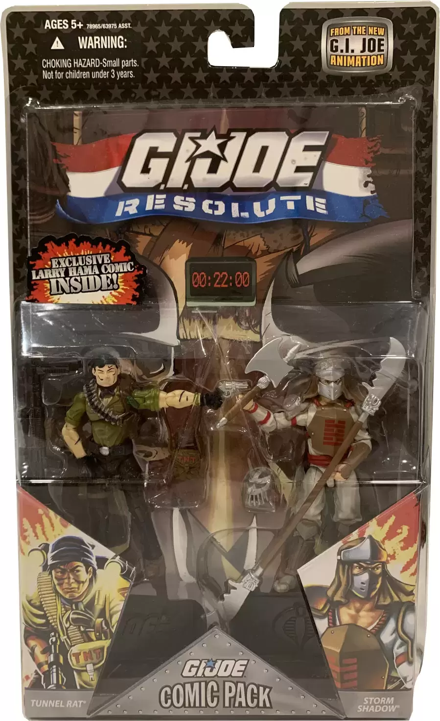 G.I. Joe - 25th Anniversary - Tunnel Rat vs Storm Shadow