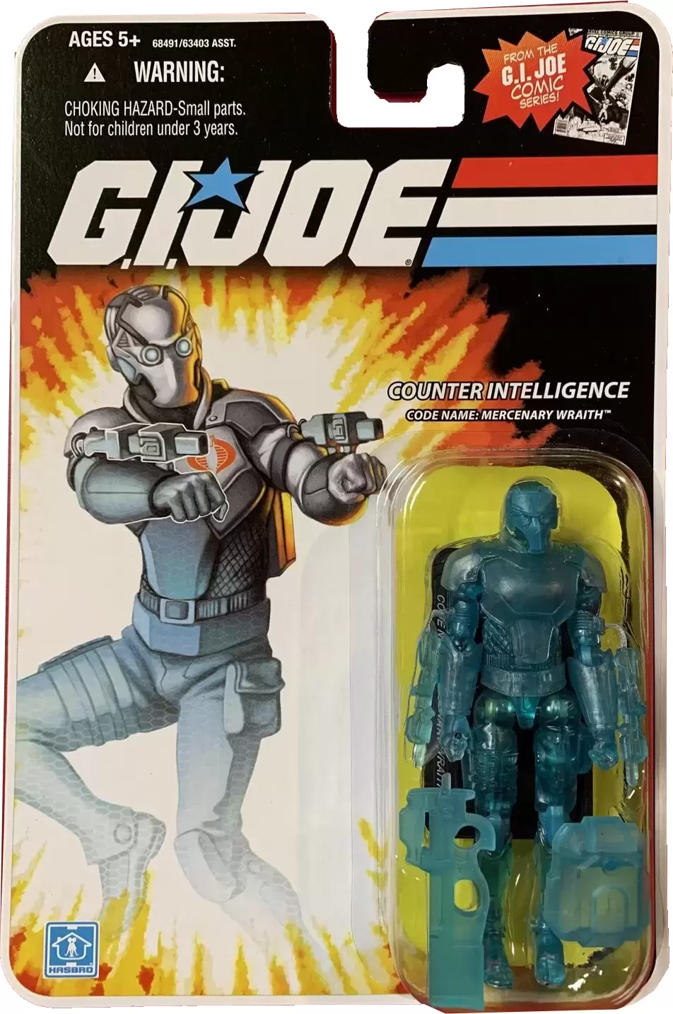 G.I. Joe - 25th Anniversary - Counter Intelligence : Mercenary Wraith (Blue)