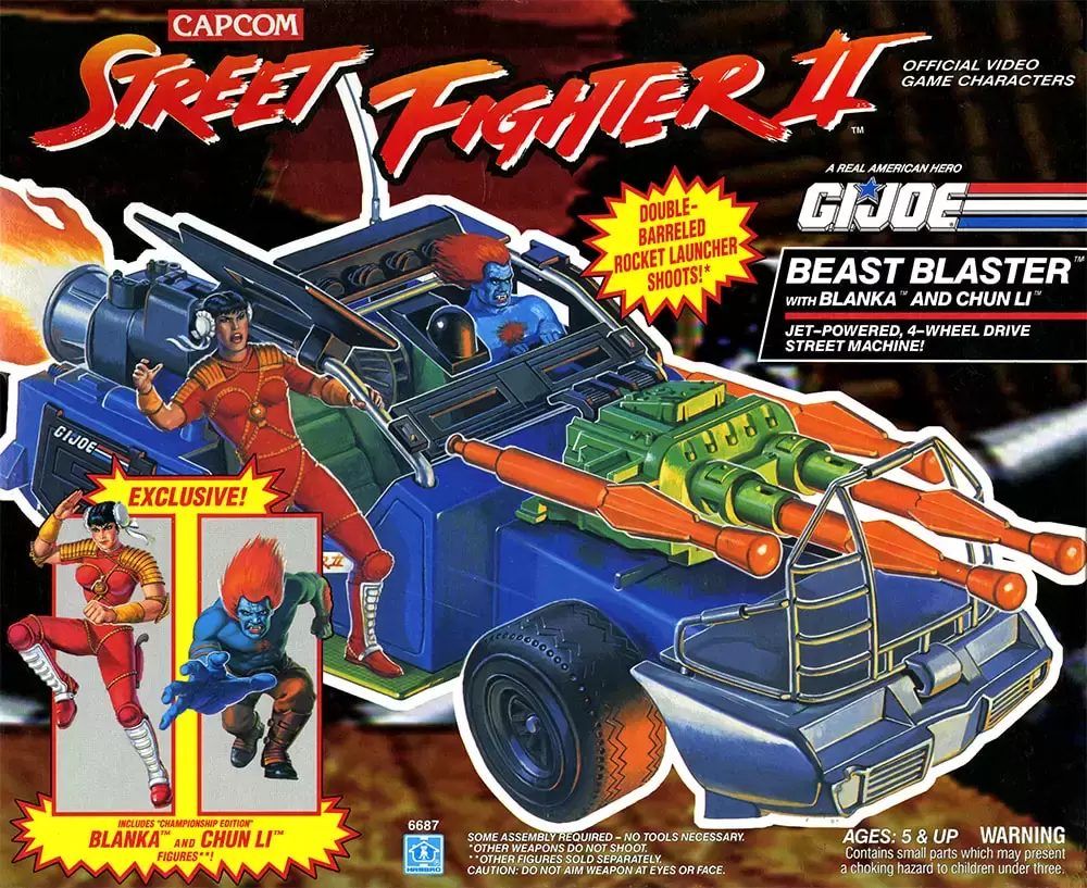 G.I. JOE - Street Fighter II - Beast Blaster