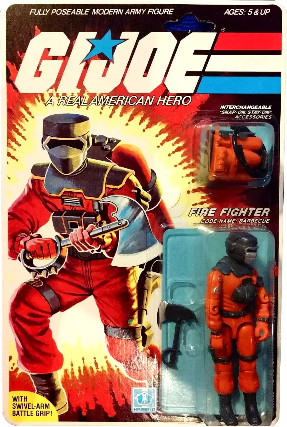 G.I. Joe Vintage - Barbecue (Fire Fighter)