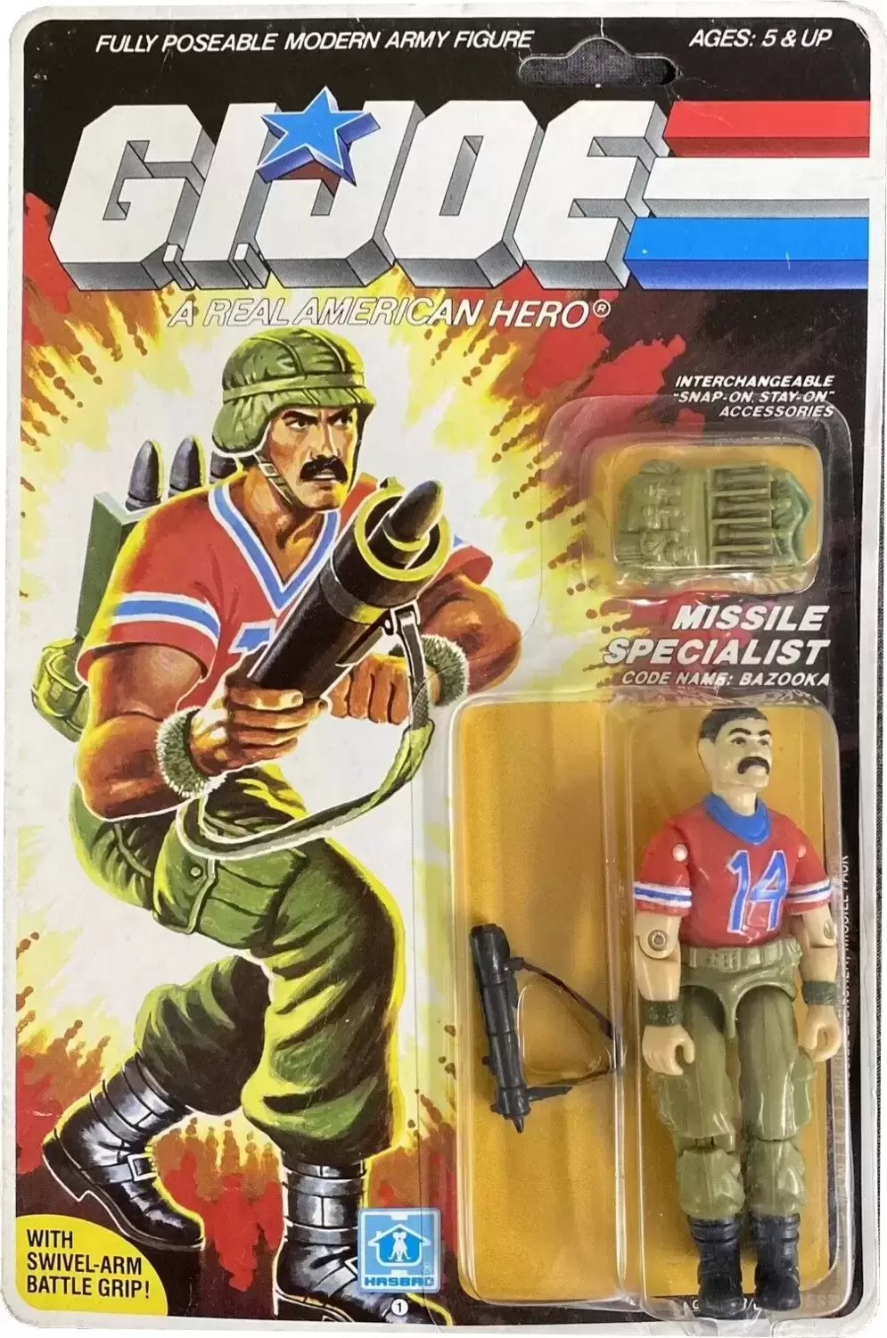 G.I. Joe Vintage - Bazooka (Missile Specialist)
