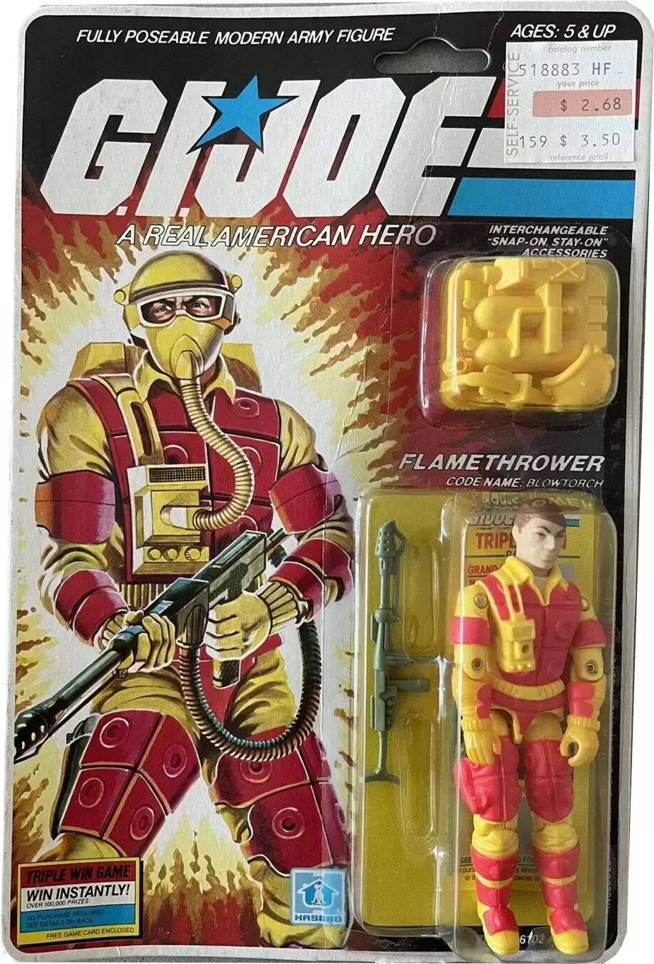 G.I. Joe Vintage - Blowtorch (Flamethrower)