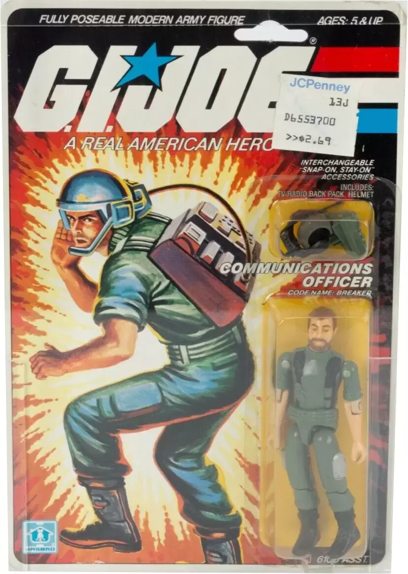 G.I. Joe Vintage - Breaker (Communications Officer)