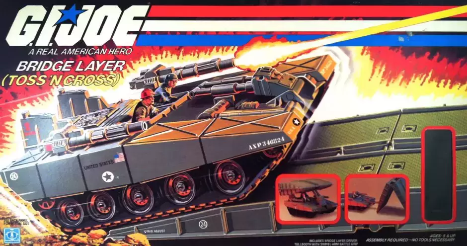 G.I. Joe Vintage - Bridge Layer (Toss N Cross)