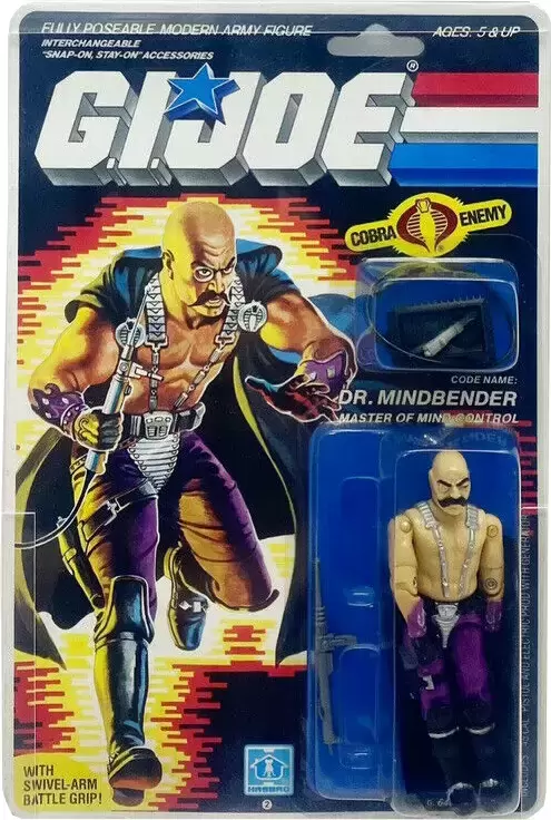G.I. Joe Vintage - Dr. Mindbender (Master of Mind Control)