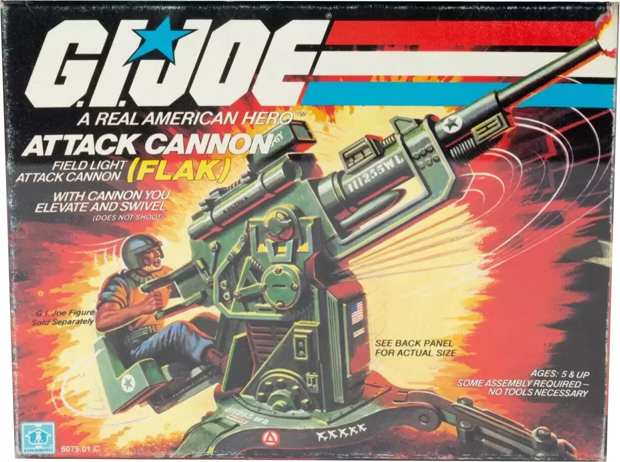 G.I. Joe Vintage - FLAK (Field Light Attack Cannon)