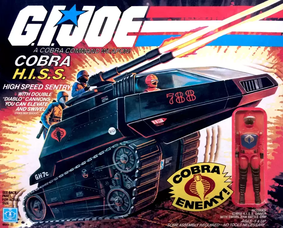 G.I. Joe Vintage - Cobra H.I.S.S. (High Speed Sentry)