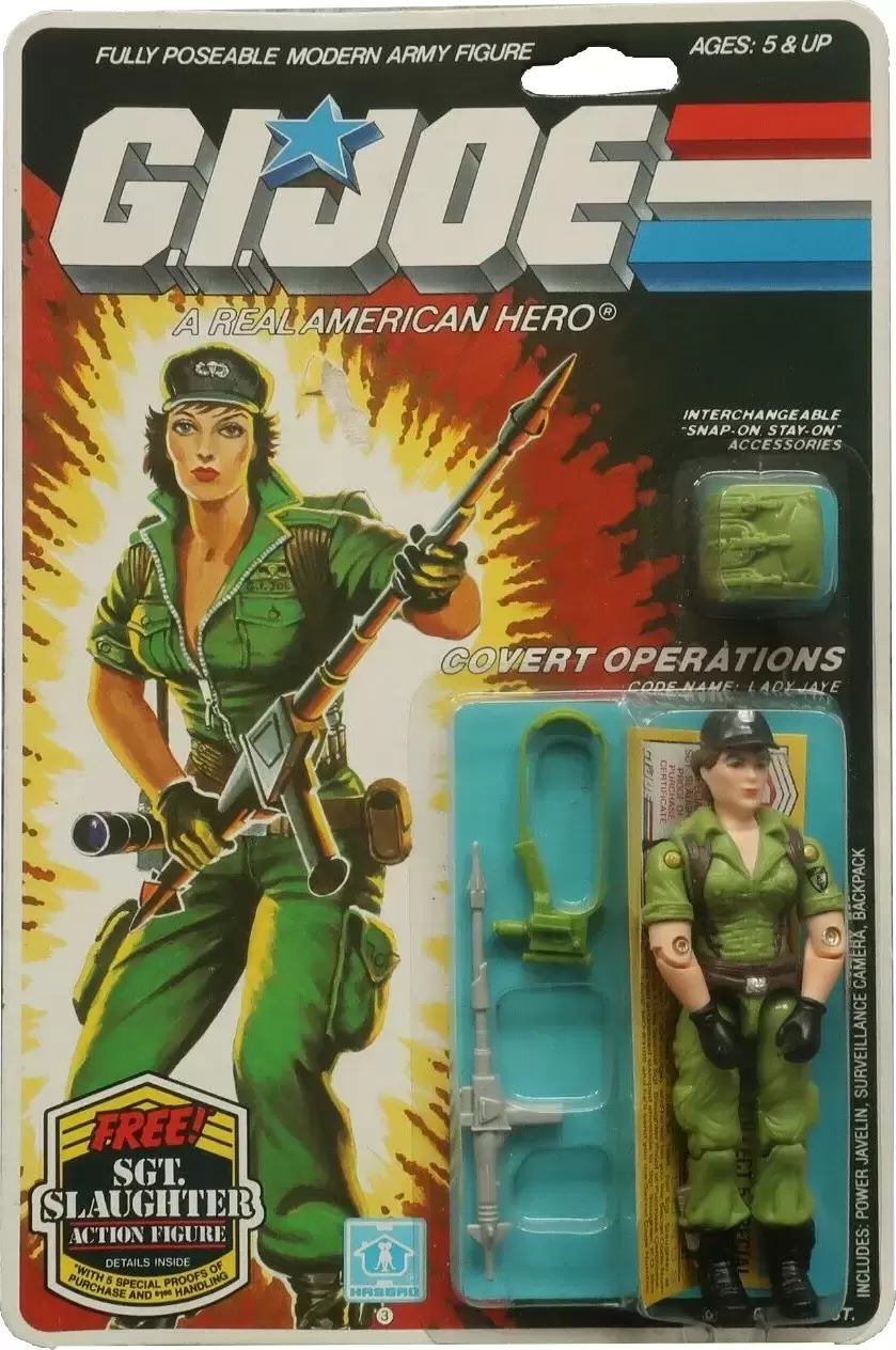 G.I. Joe Vintage - Lady Jaye (Covert Operations)