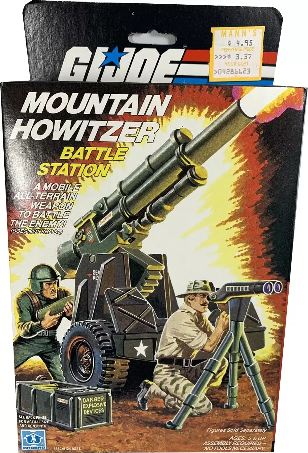 G.I. Joe Vintage - Mountain Howitzer (Battle Station)