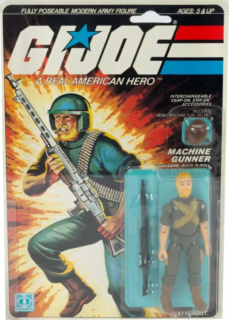 G.I. Joe Vintage - Rock N Roll (Machine Gunner)