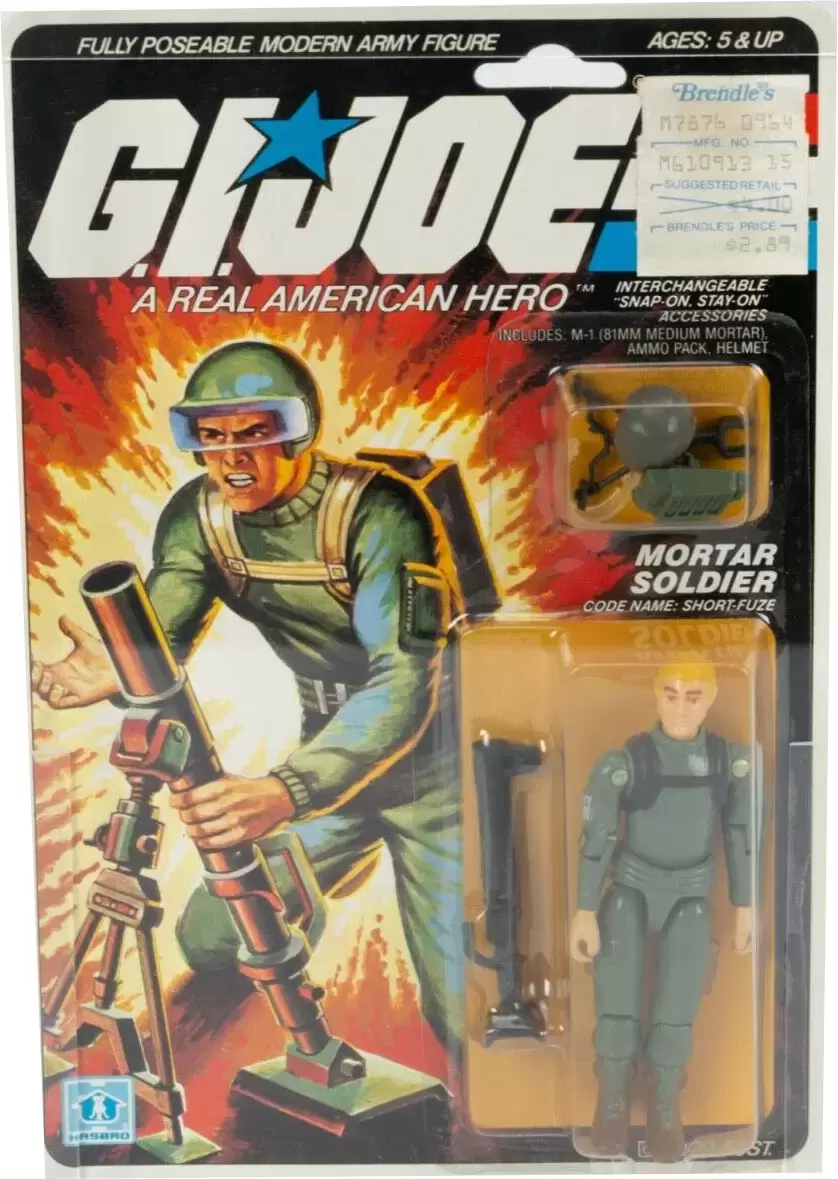 G.I. Joe Vintage - Short-Fuze (Mortar Soldier)