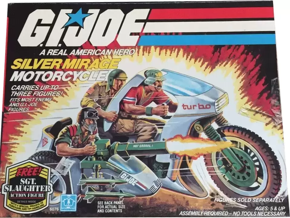 G.I. Joe Vintage - Silver Mirage (Motorcycle)