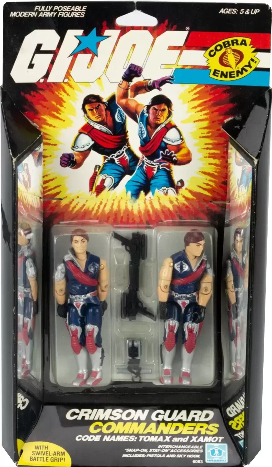 G.I. Joe Vintage - Tomax and Xamot (Crimson Guard Commanders)