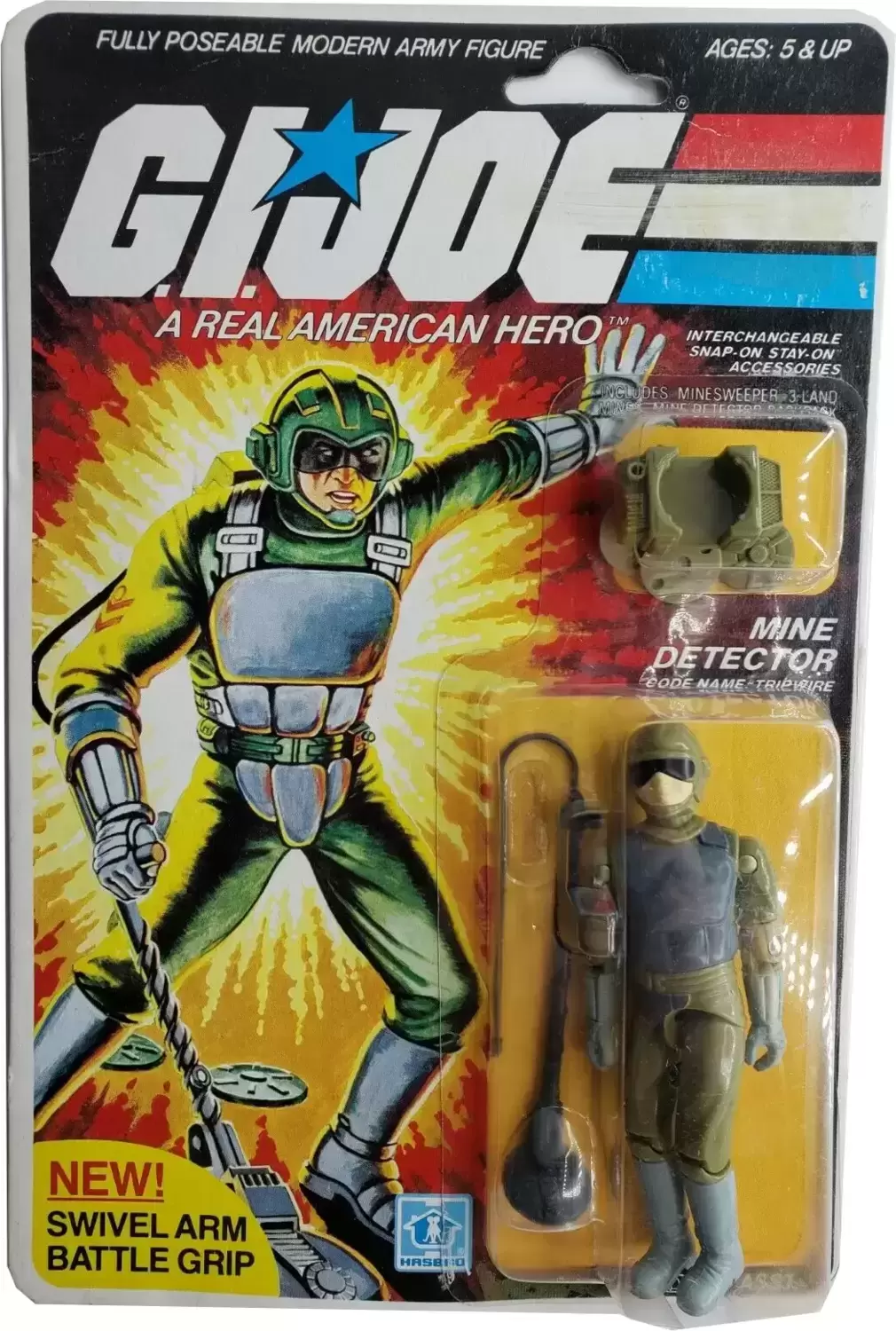 G.I. Joe Vintage - Tripwire (Mine Detector)