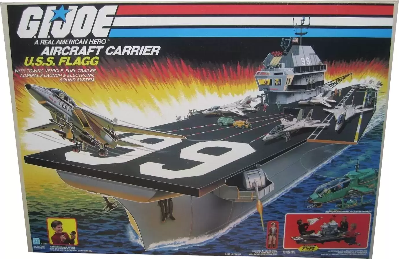 G.I. Joe Vintage - U.S.S. Flagg (Aircraft Carrier)
