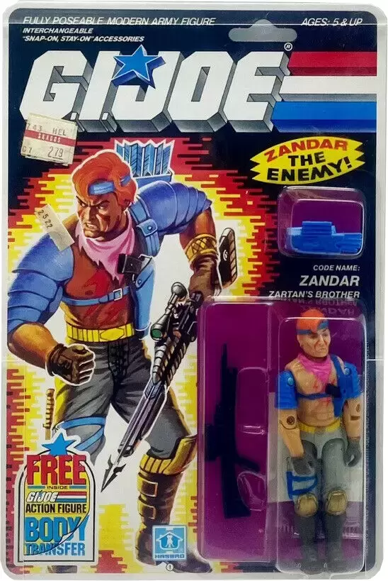 G.I. Joe Vintage - Zandar (Zartan\'s Brother)