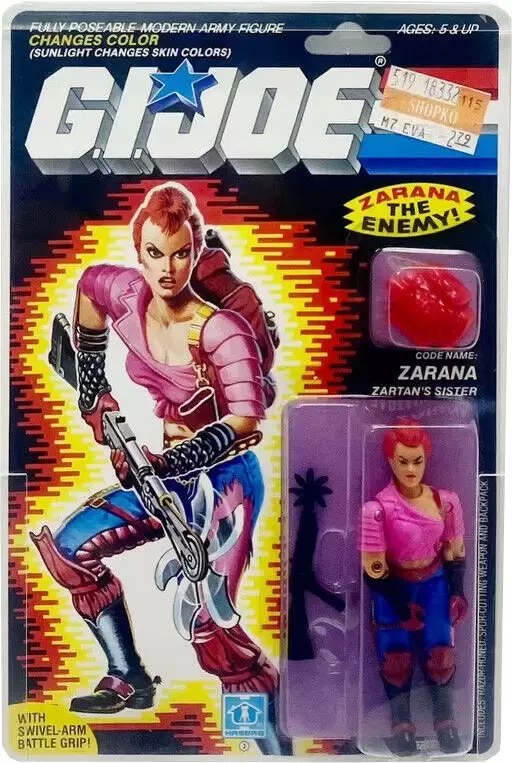 G.I. Joe Vintage - Zarana (Zartan\'s Sister)