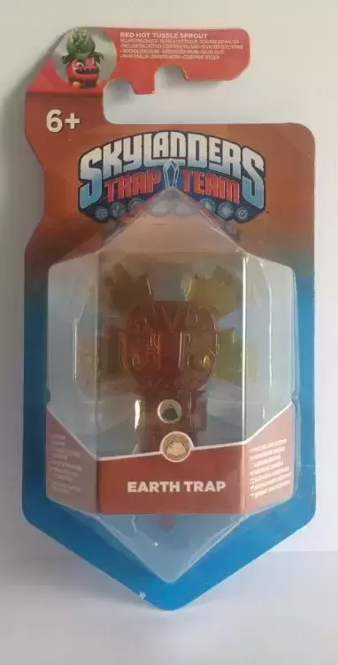 Skylanders Trap Team - Earth Totem - Spinning Sandstorm with Red Hot Tussle Sprout