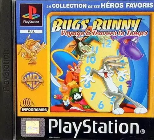 Jeux Playstation PS1 - Bugs Bunny - Voyage à travers le temps