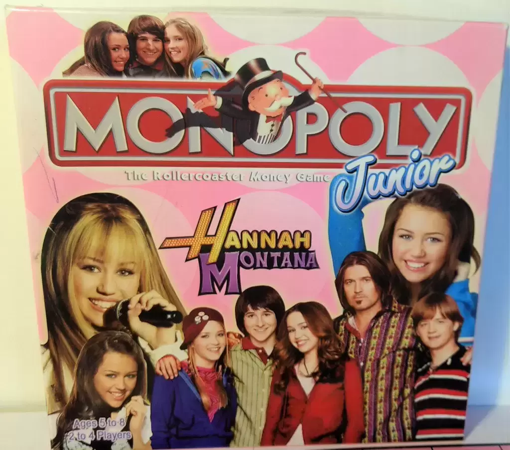 Monopoly Kids - Monopoly junior Hanna Montana