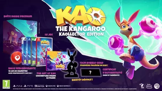 PS4 Games - Kao The Kangaroo - Kaollector Edition
