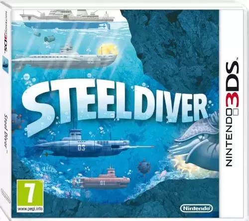 Nintendo 2DS / 3DS Games - Steel Diver