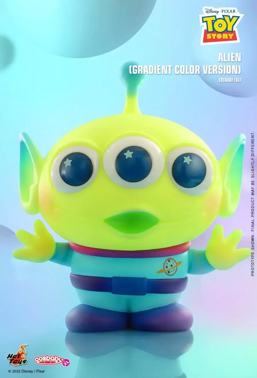 Cosbaby Figures - Toy Story - Alien (Gradient Color Version)
