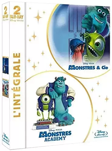 Les grands classiques de Disney en Blu-Ray - Monstres & CIE + Monstres Academy Coffret