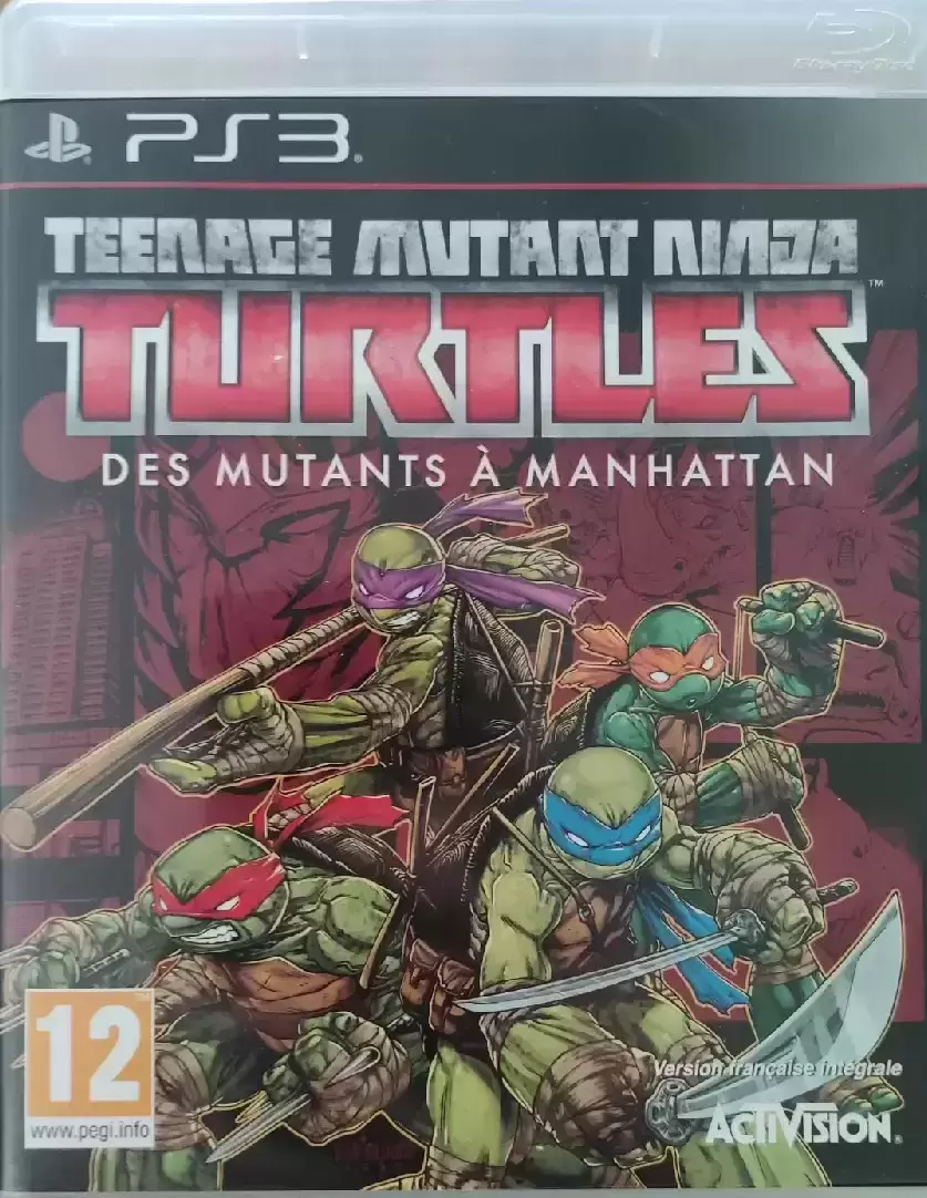 PS3 Games - Teenage Mutant Ninja Turtles : Des mutants à Manhattan