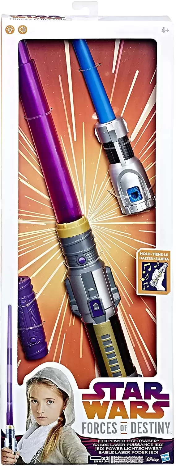 Sabres Laser - Forces of Destiny - Jedi Power Lightsaber