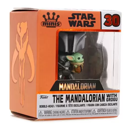 Funko Minis - The Mandalorian - The Mandalorian with Grogu