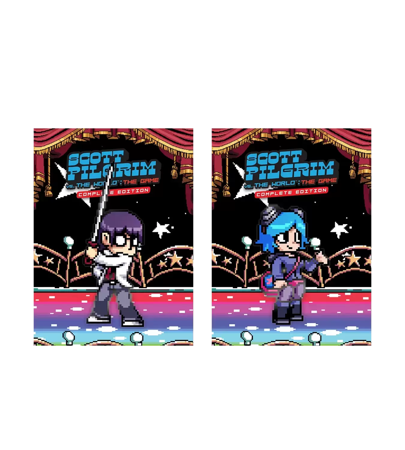 Scott Pilgrim Vs. The World: The Game - Ramona & Gideon Enamel Pin Pack