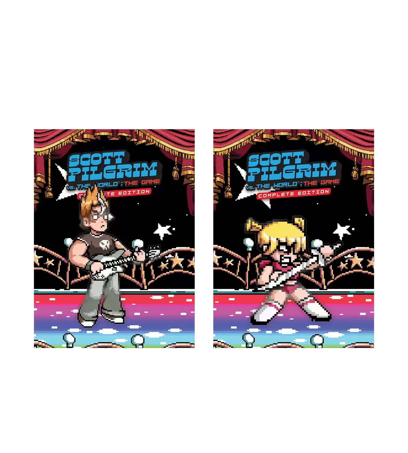 Scott Pilgrim Vs. The World: The Game - Roxanne & Todd Enamel Pin Pack