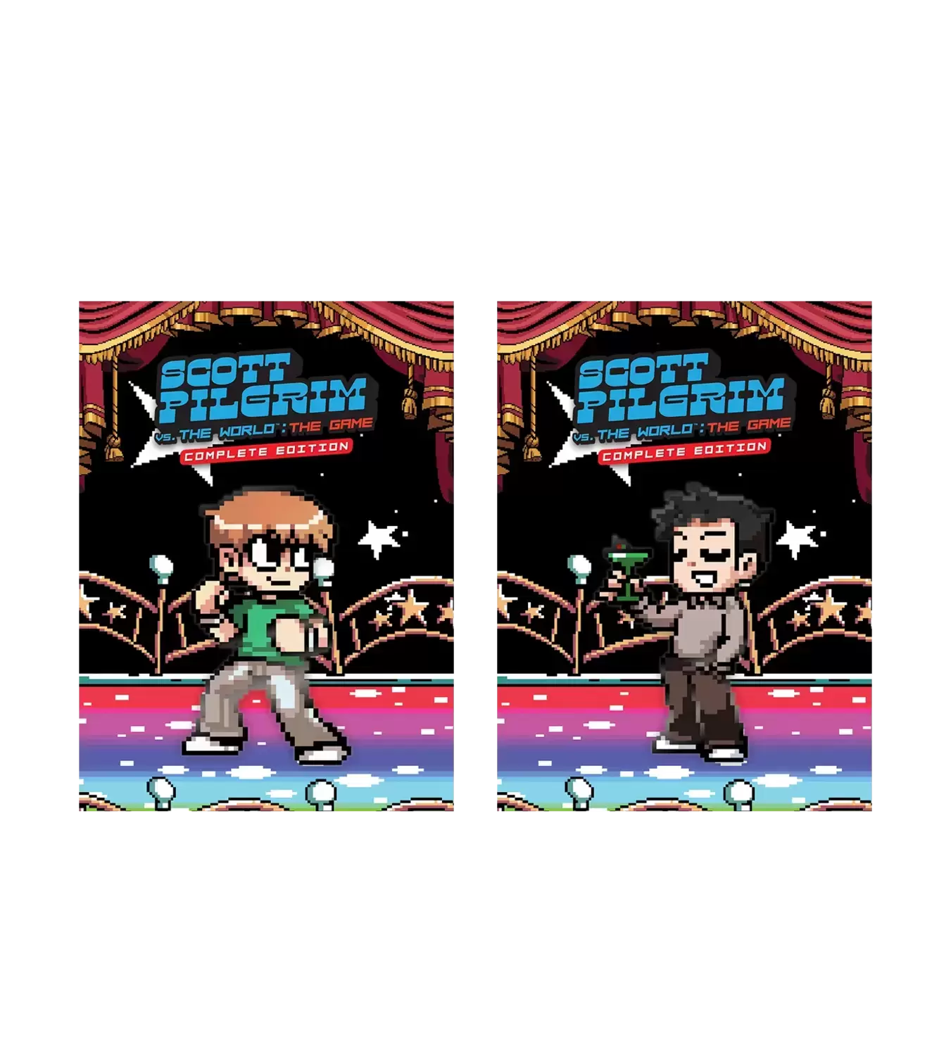 Scott Pilgrim Vs. The World: The Game - Scott & Wallace Enamel Pin Pack
