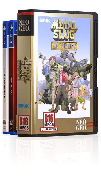 Jeux PS4 - Metal Slug Anthology + Metal Slug XX Combo Pack DX